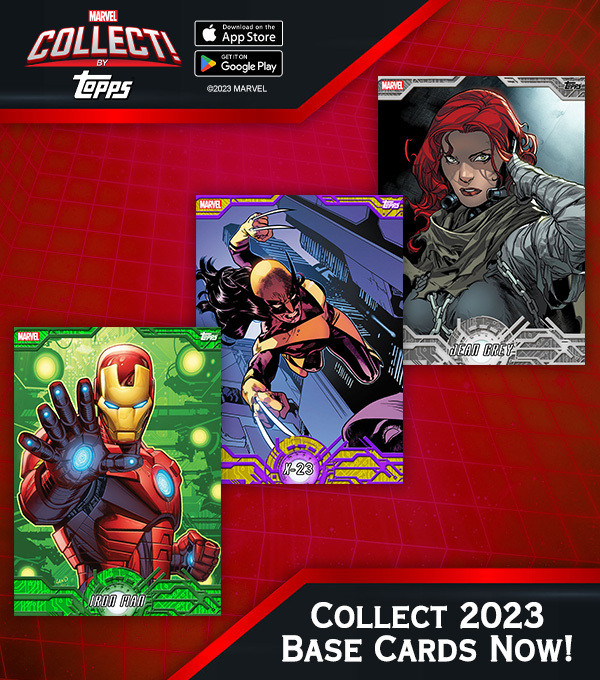 Topps Marvel Collect 2021 Complete Fire Tier 10 with 7 Awards
