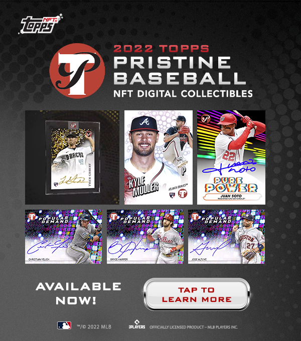 Topps to Celebrate MLB AllStar Week with Multiple NFT Offerings
