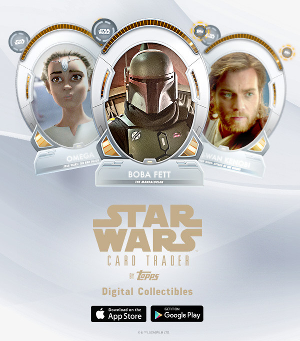 Topps Star Wars Digital Card Trader Platinum Luminara Unduli Insert